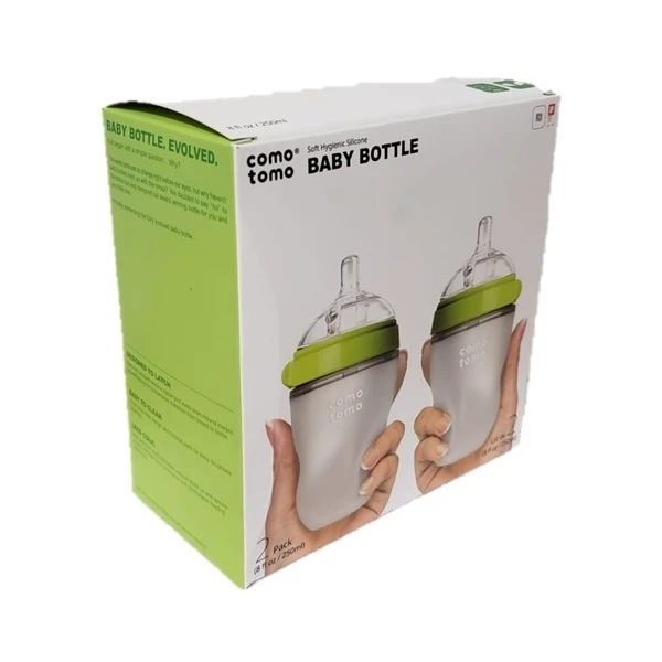 Set X2 Teteros Comotomo 8 Onz Para Bebe - Image 5