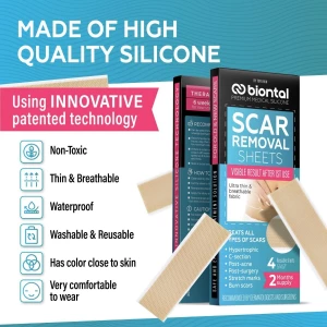 Biontal Hojas De Silicona Para Eliminar Cicatrices Ultrafina - Image 2