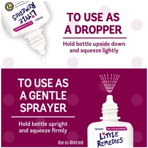 Lavado Nasal Espray/gotas Para Bebes De Little Remedies 15ml - Image 2