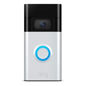 Rign Timbre Con Video Hd 1080p Puedes Ver, Escuchar Y Hablar Color Satin Nickel