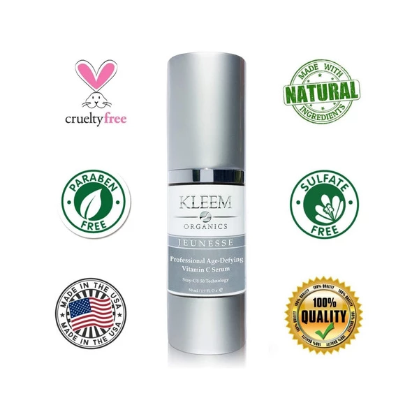 Serum Vitamin C, Acido Hialuronico, Vitamin E Kleem Organics Tipo De Piel Todo Tipo De Piel - Image 3