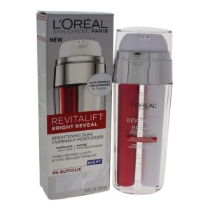 L'oreal Revitalift Bright Reveal, Hidratante Dual De Noche - Image 2