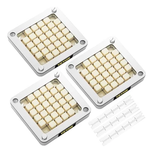 Vevor Cuchilla Repuesto P/ Cortadora 1/2 Pulgadas Pack 3und Color Plateado