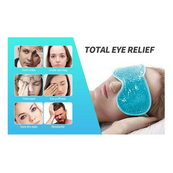 Casaori Máscaras De Gel Para Ojos Terapia Frío/caliente 2 Pz - Image 3