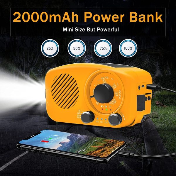Radio Solar Emergencia, Manivela,greadio Con Am Fm Bluetooth - Image 3