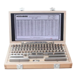 Accusize Industrial Tools Juego 87 Bloques, Calibre Métrico
