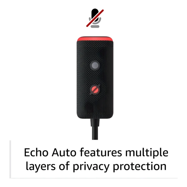 Amazon Echo Auto (2nd Gen) Con Asistente Virtual Alexa Color Negro 127/220v - Image 2