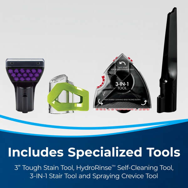Bissell Spotclean Proheat - Limpiador Portátil Para Manchas Color Gris/violeta - Image 5