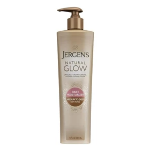 Jergens Crema Hidratante Para Brillo Bronceado Natural Momento De Aplicación Día Tipo De Piel Todo Tipo De Piel