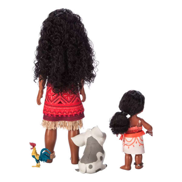 Disney Princesas Set De Muñecas Moana Y Simea 4 Piezas - Image 3