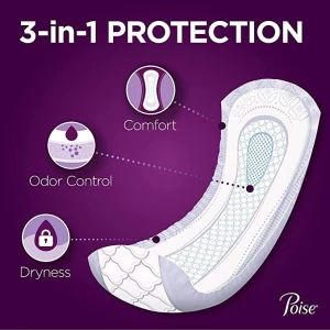 Poise Almohadillas De Incontinencia Para Mujer - Image 3