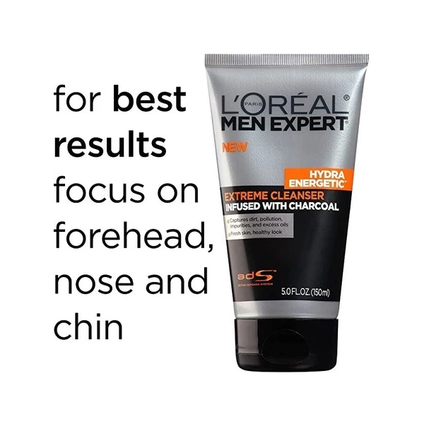 Gel Limpiador Facial Con Carbón 150 Ml L'oreal Men Expert Tipo De Piel Todo Tipo De Piel - Image 4