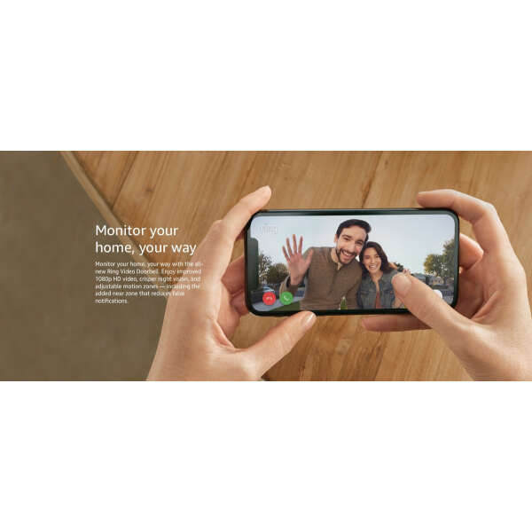 Rign Timbre Con Video Hd 1080p Puedes Ver, Escuchar Y Hablar Color Satin Nickel - Image 5