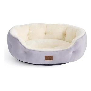 Bedsure - Cama Lavable Para Perros Y Gatos Pequeños Color Lila Diseño Pequeña