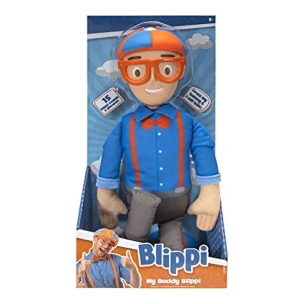 Jazwares Peluche Flexible De Blippi, 40.6 Cm Con Sonidos - Image 2
