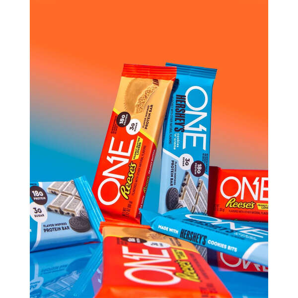 One Hershey's Cookies Creme - Barras De Proteína, Sin Gluten - Image 5