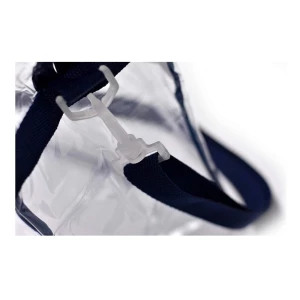 Bolso Tote Transparente Aprobado Por El Estadio Nfl - Tirant Color Azul Oscuro Diseño De La Tela Liso - Image 3