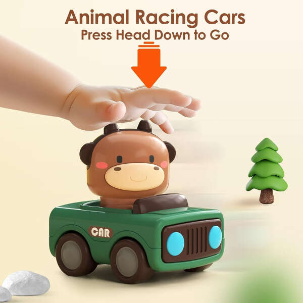 Iplay, Ilearn, Juguetes De Fricción De Animales Para Bebés - Image 5