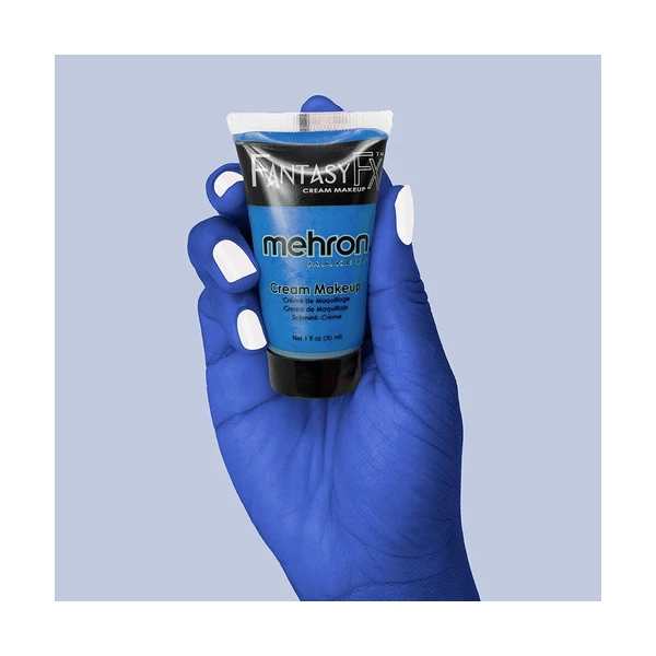 Base De Maquillaje En Cremoso Mehron Mehron Fantasy Fx Mehron Tono Azul / Patchwork - 30ml 1.76oz - Image 3