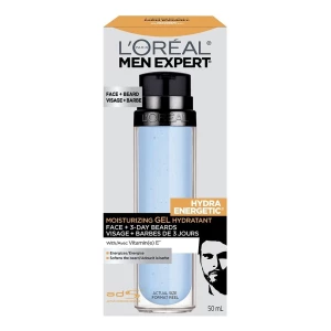 Gel Hidratante Para Barba Y Cara L'oreal Paris Men Expert Tipo De Piel Sensible