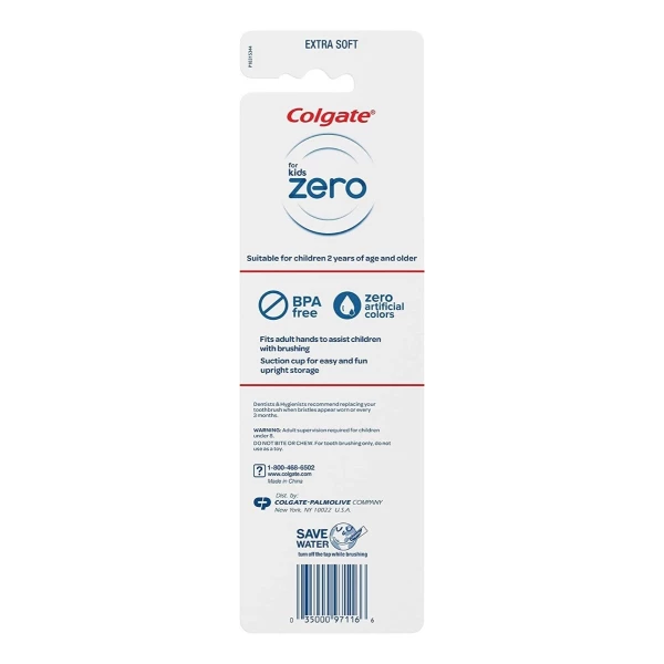 Colgate Zero Kids - Cepillo De Dientes Cerdas Extra Suaves - Image 3