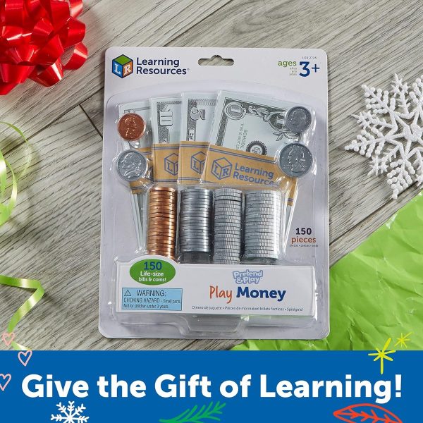 Learning Resources Dinero Ficticio Para Niños 150 Piezas. Color Varios - Image 2