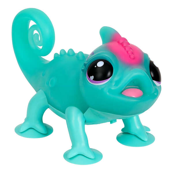 Little Live Pets: Sunny Camaleon Mascota Brilla & Multicolor Color Azul Claro - Image 2