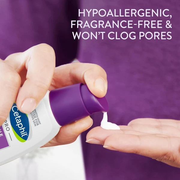 Cetaphil Loción Hidratante Facial Sin Aceite Prevencion Acne Momento De Aplicación Día Tipo De Piel Sensible - Image 2