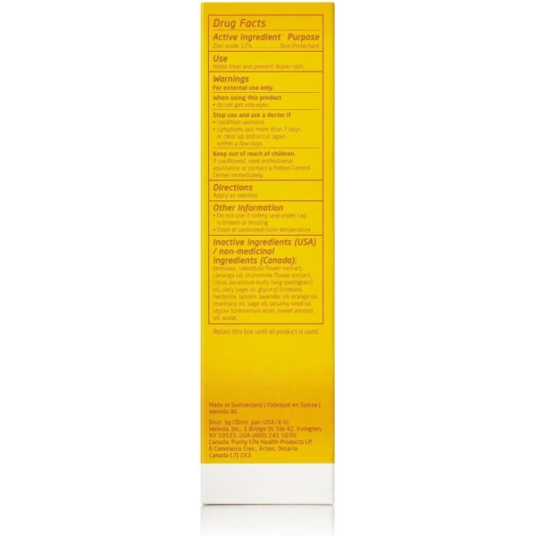 Crema Para Rozaduras De Pañal, Weleda Con Calendula 2.8 Oz. - Image 2