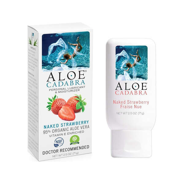 Aloe Cadabra Lubricante Intimo 71g Sabor Fresa - Image 2