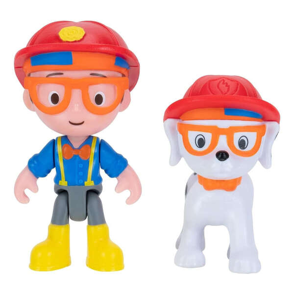 Blippi Juego De Bomberos, Incluye Figura De Bombero Color Camión De Bombero - Image 3