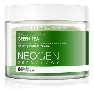 Neogen Dermalogy Almohadillas Exfoliantes Limpiadoras 191gr Momento De Aplicación Día/noche Tipo De Piel Peeling De Gasa - Té Verde