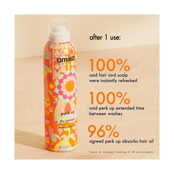 Amika Perk Up Champú Seco, 5.3 Oz (150 G) 7.9 Fl Oz - Image 4