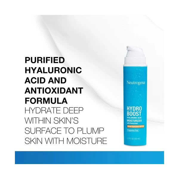 Neutrogena Hydro Boost Spf 50 Crema Hidratante Sin Fragancia Momento De Aplicación Día Tipo De Piel Todo Tipo De Piel - Image 4