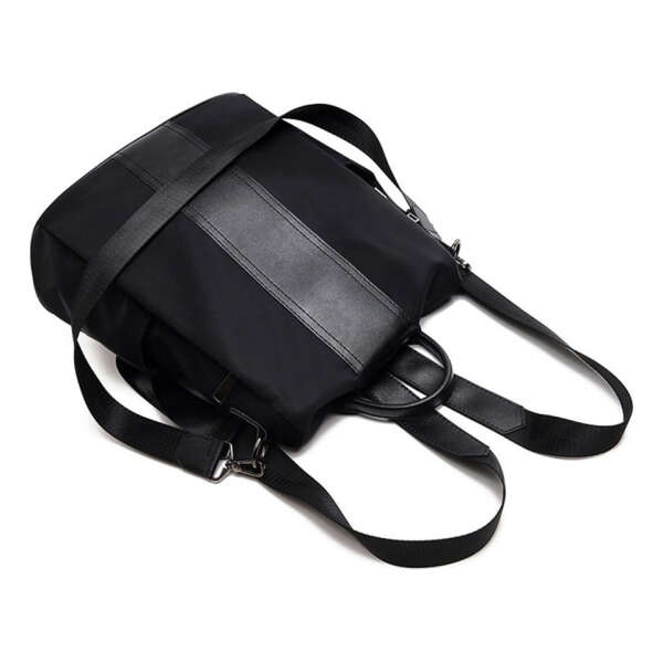 Mochila Multifuncional Larga Capacidad Antirrobo Impermeable Color Negro - Image 4