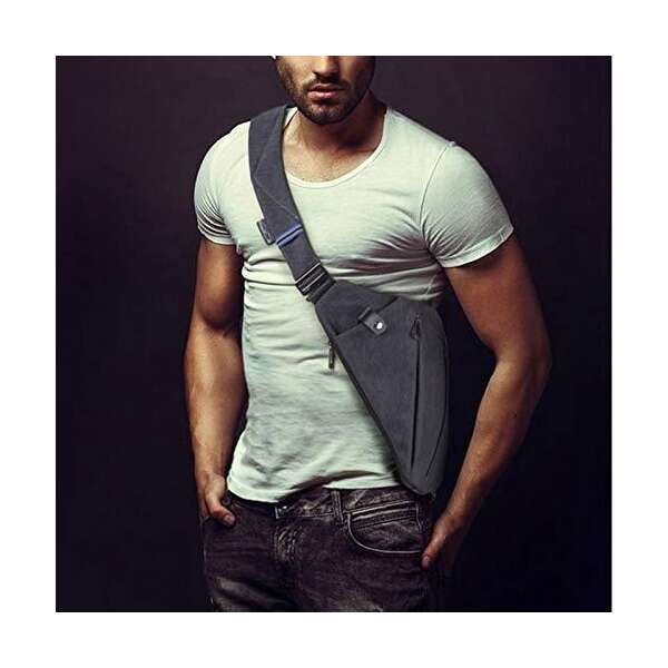 Mochila Multifuncional Con Bandolera Para Hombre Multifuncio - Image 2