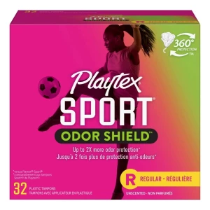 Playtex Sport Fresh Balance Tampones, Regular 32 Uds
