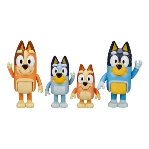 Bluey And Family Figuras De Juego Coleccionables, Multicolor