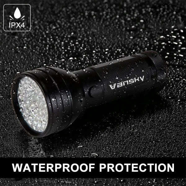 Linterna Luz Negra Uv Para Detección Orina Mascotas Vansky Color De La Linterna Negro - Image 3