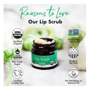 Beauty By Earth Exfoliante Para Labios De Menta 20gr Momento De Aplicación Día/noche Tipo De Piel Seca - Image 3