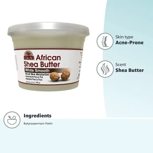 Manteca De Karité Blanca Africana Humectante Para La Piel - Image 3