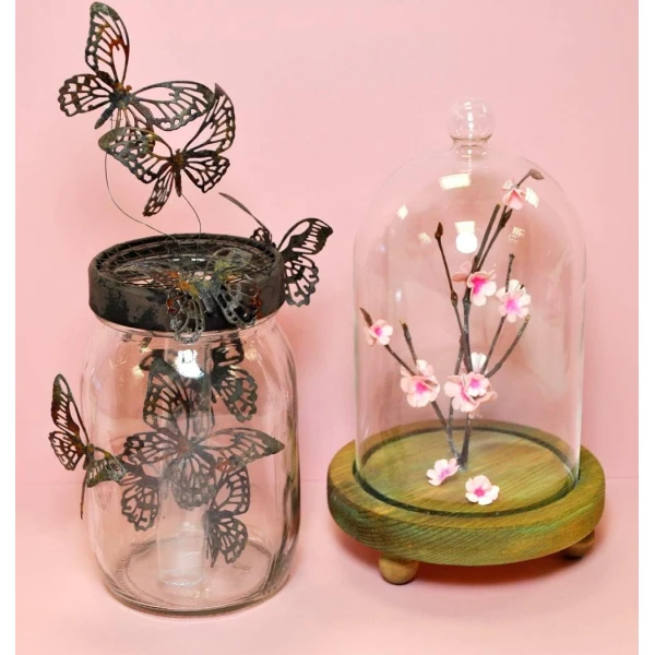 Sizzix Juego De Troqueles Diseño Floral Paquete De 21 Forma De La Perforación Floral Andrajoso - Image 4