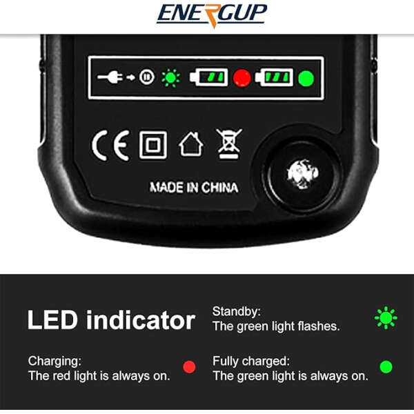 Energup Cargador + Pack De 2 Baterías De Litio De 20v 3.5ah - Image 2
