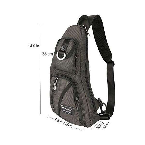 Bolso Bandolera Bolsa De Pecho Mochila Vanlison Para Hombro - Image 2