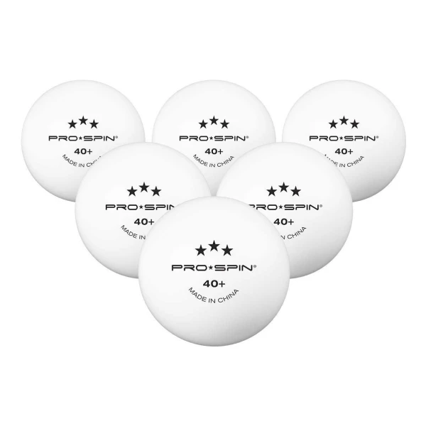 Pelotas De Ping Pong Blancas, Pro-spin, 3 Estrellas Caja 12. - Image 2
