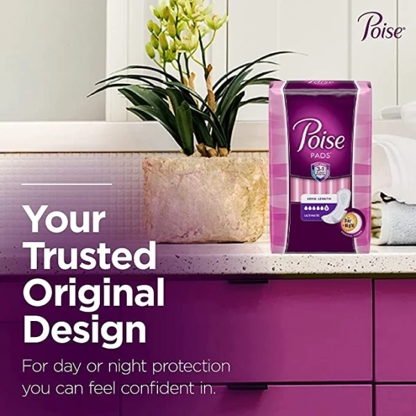 Poise Almohadillas De Incontinencia Para Mujer - Image 4