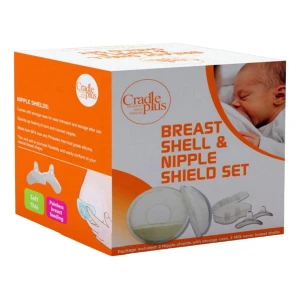 Cradle Plus Protector De Pezones Juego Completo De 5 Uds Talla Amplia