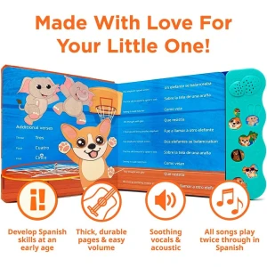 Coco Learns Libro Musical Y Juguete Bilingüe Para Niños Vol2 - Image 4