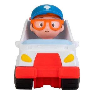 Jazwares Mini Vehículos Blippi,varios Packs Para Seleccionar Color Minicargador Y Ambulancia Blippi - Image 3