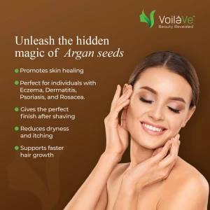 Voilave Aceite De Argán Virgen Orgánico Usda Cabello, Cuerpo - Image 2